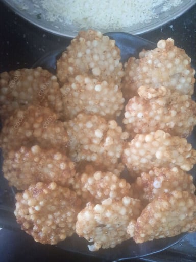 Tasty Sabudana Tikki cooked by COOX chefs cooks during occasions parties events at home