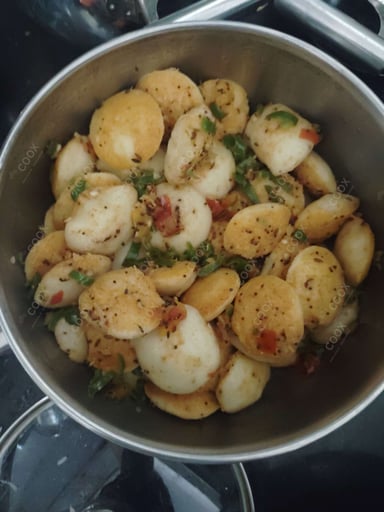 Tasty Fried Idli cooked by COOX chefs cooks during occasions parties events at home