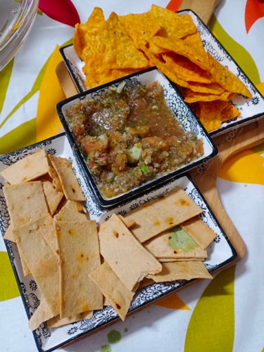 Tasty Salsa Dip cooked by COOX chefs cooks during occasions parties events at home