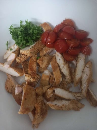 Tasty Chicken Caesar Salad cooked by COOX chefs cooks during occasions parties events at home