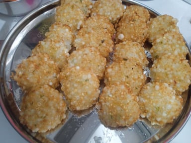 Tasty Sabudana Vada cooked by COOX chefs cooks during occasions parties events at home