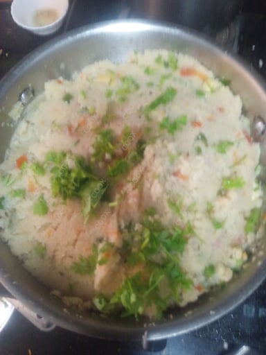 Tasty Upma cooked by COOX chefs cooks during occasions parties events at home