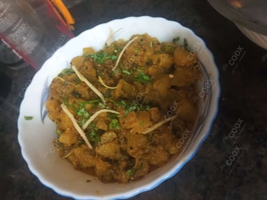 Tasty Kaddu ki Sabzi cooked by COOX chefs cooks during occasions parties events at home