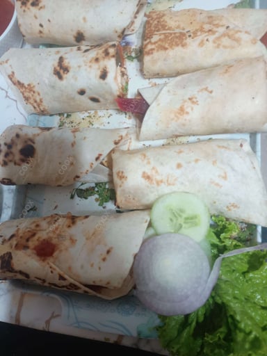 Tasty Paneer Shawarma cooked by COOX chefs cooks during occasions parties events at home