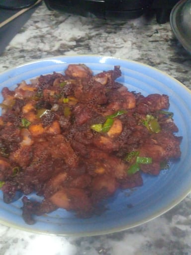 Tasty Thai Basil Chicken cooked by COOX chefs cooks during occasions parties events at home