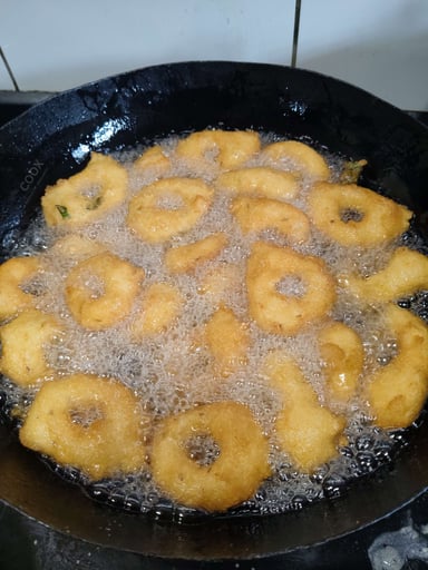 Tasty Vada Sambhar cooked by COOX chefs cooks during occasions parties events at home