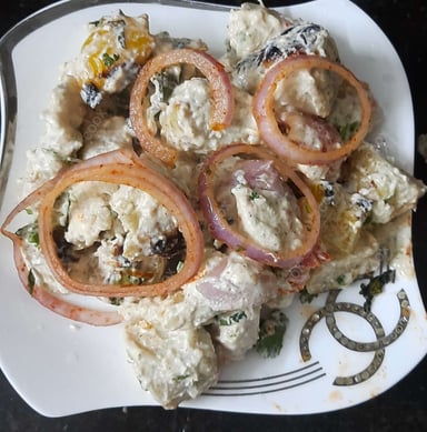 Tasty Malai Soya Chaap (Dry) cooked by COOX chefs cooks during occasions parties events at home