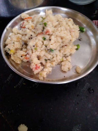 Tasty Upma cooked by COOX chefs cooks during occasions parties events at home