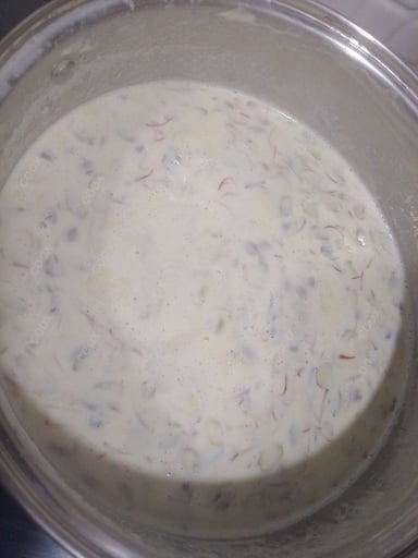 Tasty Hot Kadai Milk cooked by COOX chefs cooks during occasions parties events at home