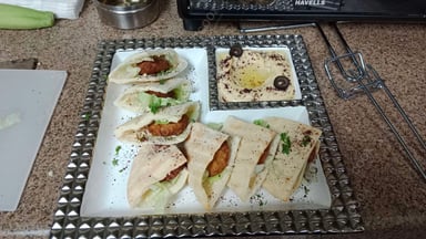 Tasty Falafel Pockets cooked by COOX chefs cooks during occasions parties events at home