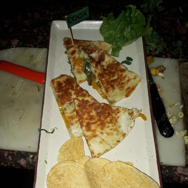 Tasty Veg Quesadillas cooked by COOX chefs cooks during occasions parties events at home
