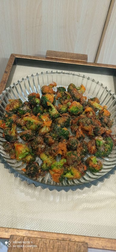 Tasty Masala Broccoli cooked by COOX chefs cooks during occasions parties events at home