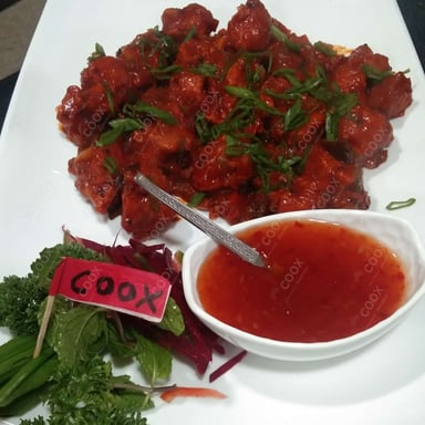 Tasty Chicken 65 cooked by COOX chefs cooks during occasions parties events at home