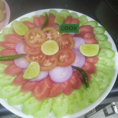 Tasty Salad, Papad cooked by COOX chefs cooks during occasions parties events at home