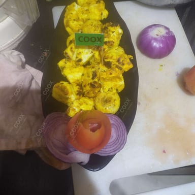 Tasty Paneer Tikka cooked by COOX chefs cooks during occasions parties events at home