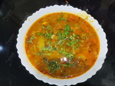 Tasty Sambhar cooked by COOX chefs cooks during occasions parties events at home