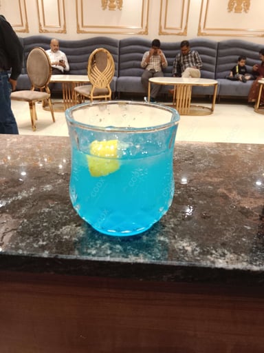 Tasty Blue Lagoon cooked by COOX chefs cooks during occasions parties events at home