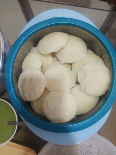 Tasty Dahi Idli cooked by COOX chefs cooks during occasions parties events at home