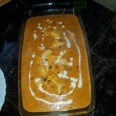 Tasty Shahi Paneer cooked by COOX chefs cooks during occasions parties events at home