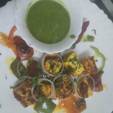 Tasty Paneer Tikka cooked by COOX chefs cooks during occasions parties events at home
