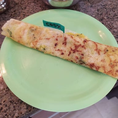 Tasty Rava Masala Dosa cooked by COOX chefs cooks during occasions parties events at home