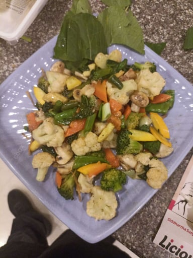 Tasty Vegetable Stir Fry cooked by COOX chefs cooks during occasions parties events at home