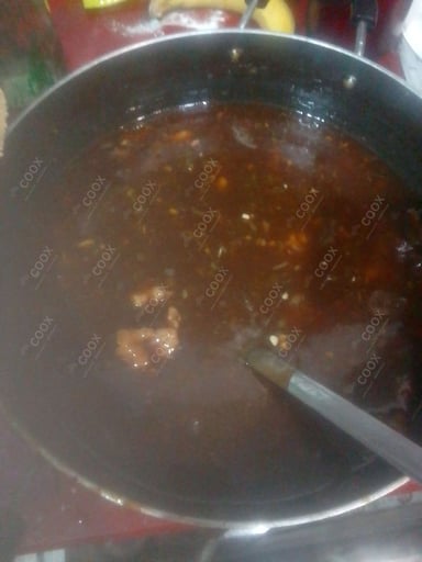 Tasty Chicken Manchurian (Gravy) cooked by COOX chefs cooks during occasions parties events at home