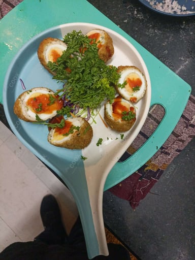 Tasty Scotch Eggs cooked by COOX chefs cooks during occasions parties events at home