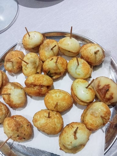 Tasty Scotch Eggs cooked by COOX chefs cooks during occasions parties events at home