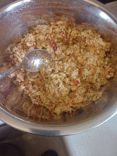 Tasty Paneer Bhurji cooked by COOX chefs cooks during occasions parties events at home