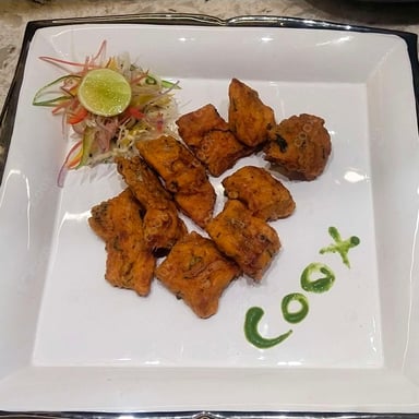 Tasty Amritsari Fish Fry cooked by COOX chefs cooks during occasions parties events at home
