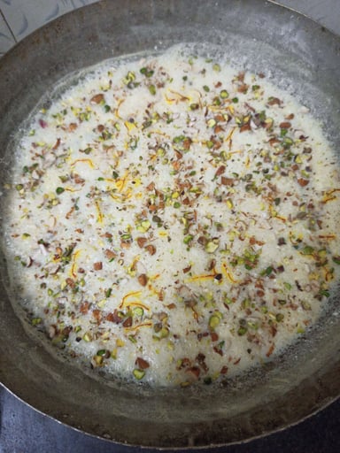 Tasty Hot Kadai Milk cooked by COOX chefs cooks during occasions parties events at home
