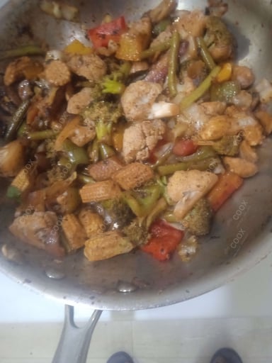 Tasty Vegetable Salt and Pepper cooked by COOX chefs cooks during occasions parties events at home