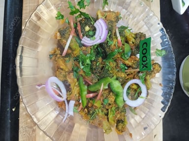 Tasty Masala Broccoli cooked by COOX chefs cooks during occasions parties events at home