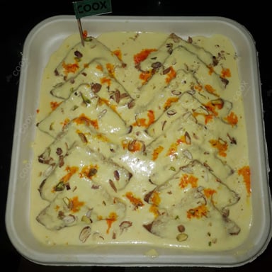Tasty Shahi Tukda cooked by COOX chefs cooks during occasions parties events at home