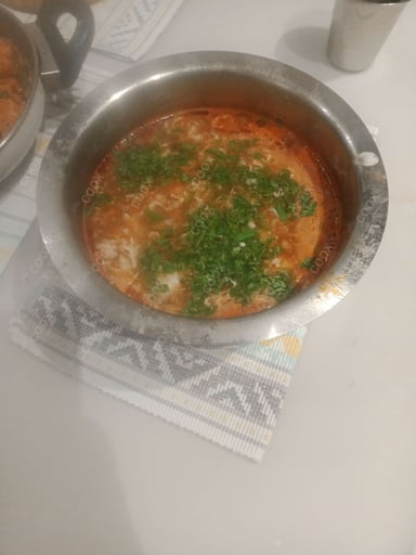 Tasty Chicken Manchow Soup cooked by COOX chefs cooks during occasions parties events at home