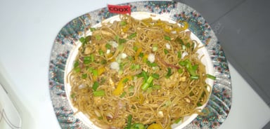 Tasty Chicken Chilli Garlic Noodles cooked by COOX chefs cooks during occasions parties events at home