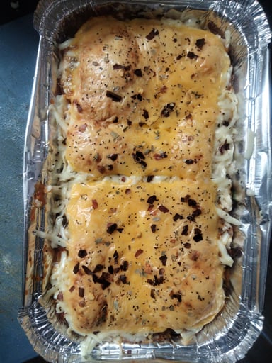 Tasty Veg Lasagna cooked by COOX chefs cooks during occasions parties events at home