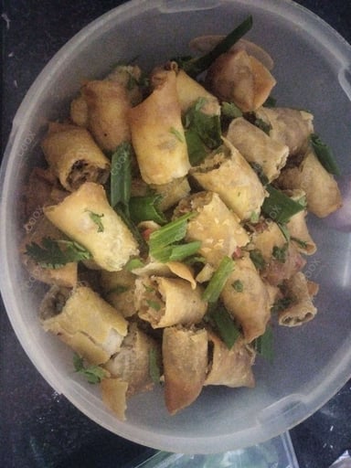 Tasty Chicken Spring Rolls cooked by COOX chefs cooks during occasions parties events at home