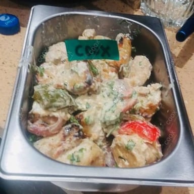 Tasty Malai Soya Chaap (Dry) cooked by COOX chefs cooks during occasions parties events at home