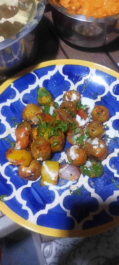 Tasty Mushroom Tikka cooked by COOX chefs cooks during occasions parties events at home