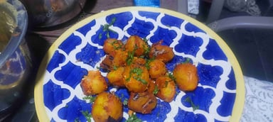 Tasty Tandoori Aloo cooked by COOX chefs cooks during occasions parties events at home