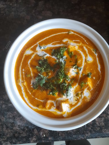 Tasty Matar Paneer cooked by COOX chefs cooks during occasions parties events at home