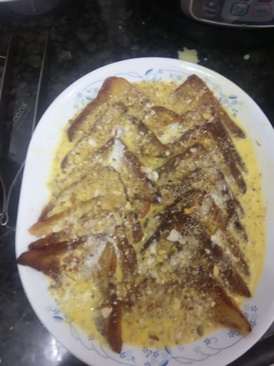 Tasty Shahi Tukda cooked by COOX chefs cooks during occasions parties events at home
