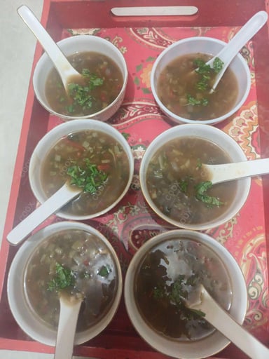 Tasty Lemon Coriander Soup cooked by COOX chefs cooks during occasions parties events at home