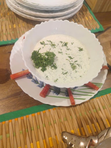 Tasty Yogurt Parsley Dip cooked by COOX chefs cooks during occasions parties events at home