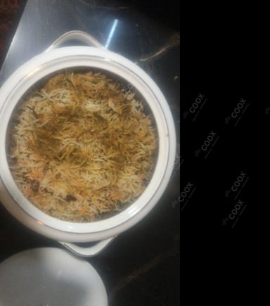 Tasty Chicken Biryani cooked by COOX chefs cooks during occasions parties events at home