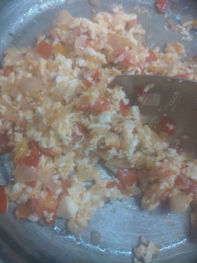 Tasty Paneer Bhurji cooked by COOX chefs cooks during occasions parties events at home