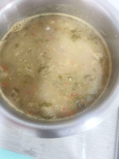 Tasty Sweet Corn Soup cooked by COOX chefs cooks during occasions parties events at home