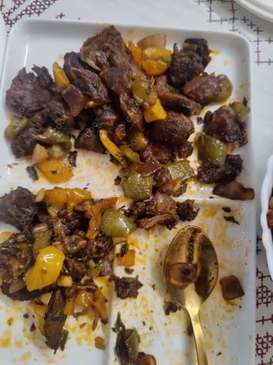 Tasty Crispy Chilli Lamb cooked by COOX chefs cooks during occasions parties events at home